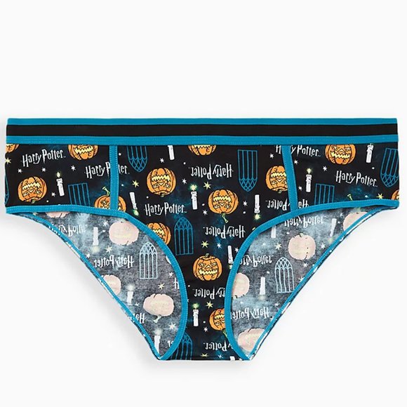 ❤️NWT VINTAGE TORRID PANTY HARRY POTTER PUMPKIN CANDLES HIPSTER - PLUS SIZE - Picture 3 of 12